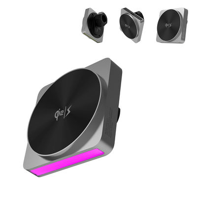 Αγορά Dynamic Atmosphere Experience Iphone Charger Stand With 9 Light Colors Switching And 15w Fast Charging For Automotive online manufacture