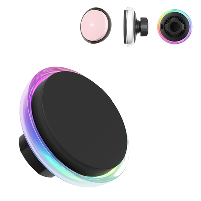 Αγορά Customizable Shell Color And Logo Car Wireless Charging Station With Cooling Fan And Magnetic Suction online manufacture