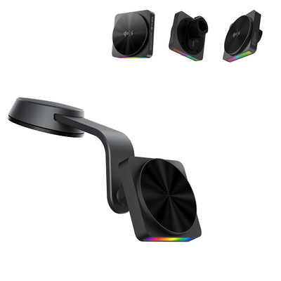 Αγορά Wireless iPhone Car Charger with 9-Color Ambient Light Projection online manufacture