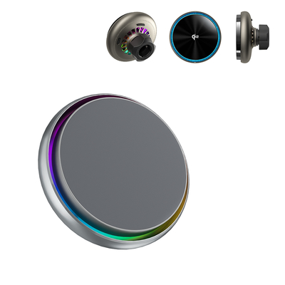 Αγορά Starry Sky Light Magnetic Car Wireless Charging Holder With Silent Cooling Fan QI2 Fast Charging And Fast Heat Dissipation online manufacture