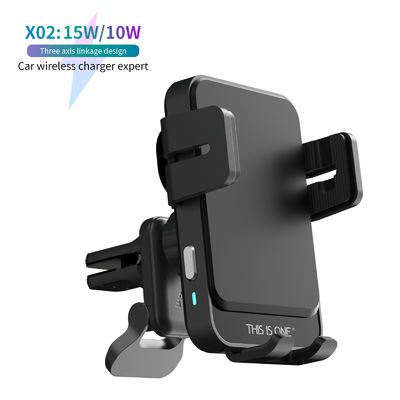 Αγορά Auto Clamping Wireless Car Phone Holder with Coil Alignment and Smart Tracking for Universal Compatibility online manufacture