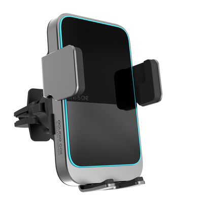 Αγορά Aluminum Alloy iPhone Wireless Charger with 12-24V Voltage and FOD Automatic Recognition for Hands-Free Car Use online manufacture