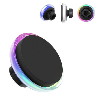 Προσαρμόσιμες λειτουργίες φωτισμού Ασύρματο φορτιστή αυτοκινήτου με ισχυρή μαγνητική αναρρόφηση