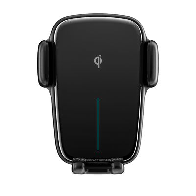 Dual Motor FOD Induction Auto-Align Wireless Charging Station Car Phone Holder with 1 Year Warranty